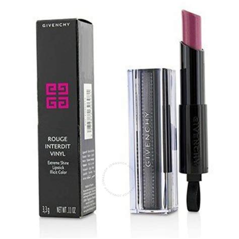 givenchy violine troublant|Givenchy / Rouge Interdit Vinyl Color Enhancing Lipstick (n14) .